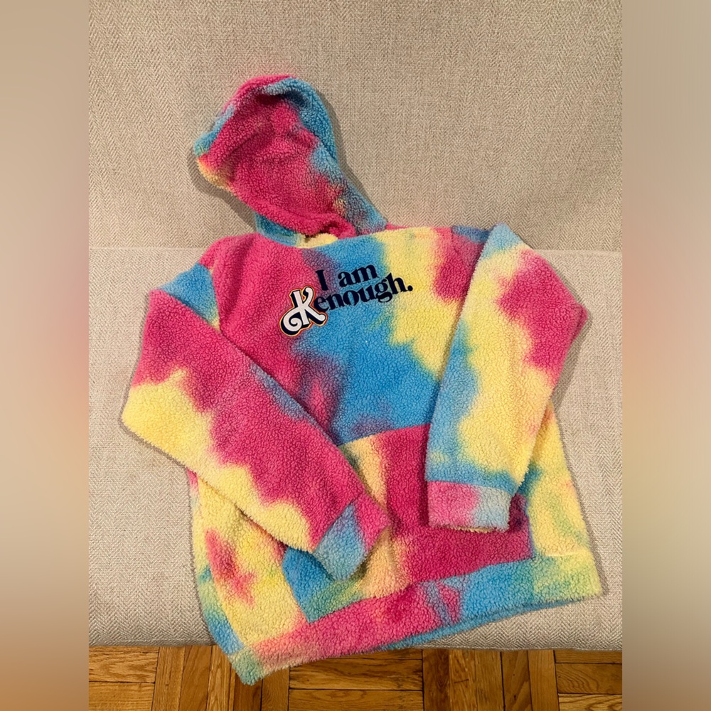 Barbie Movie Fleece Tie Dye Sweatshirt